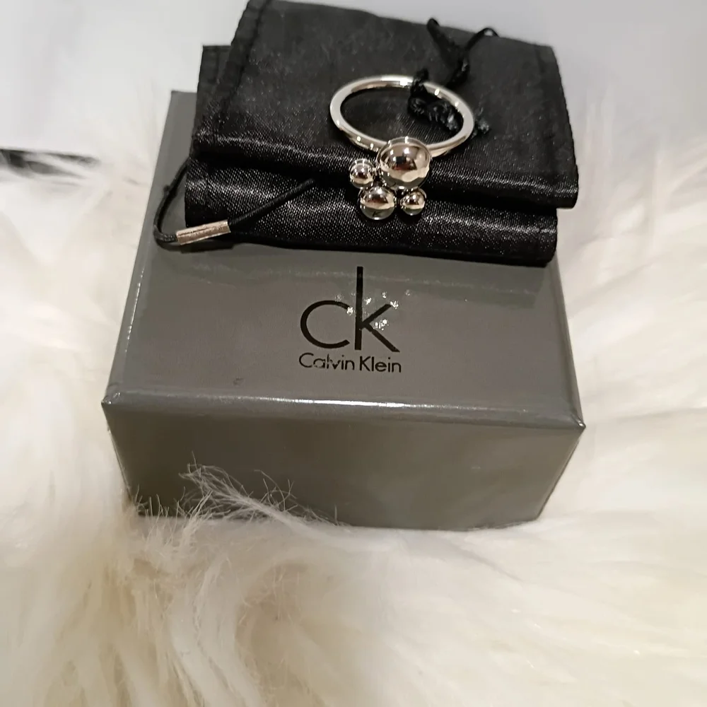 Calvin Klein Silver Key Holder